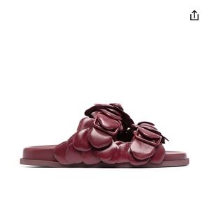 Valentino Garabani rose calf leather mules size 41 (in brown, not burgundy)